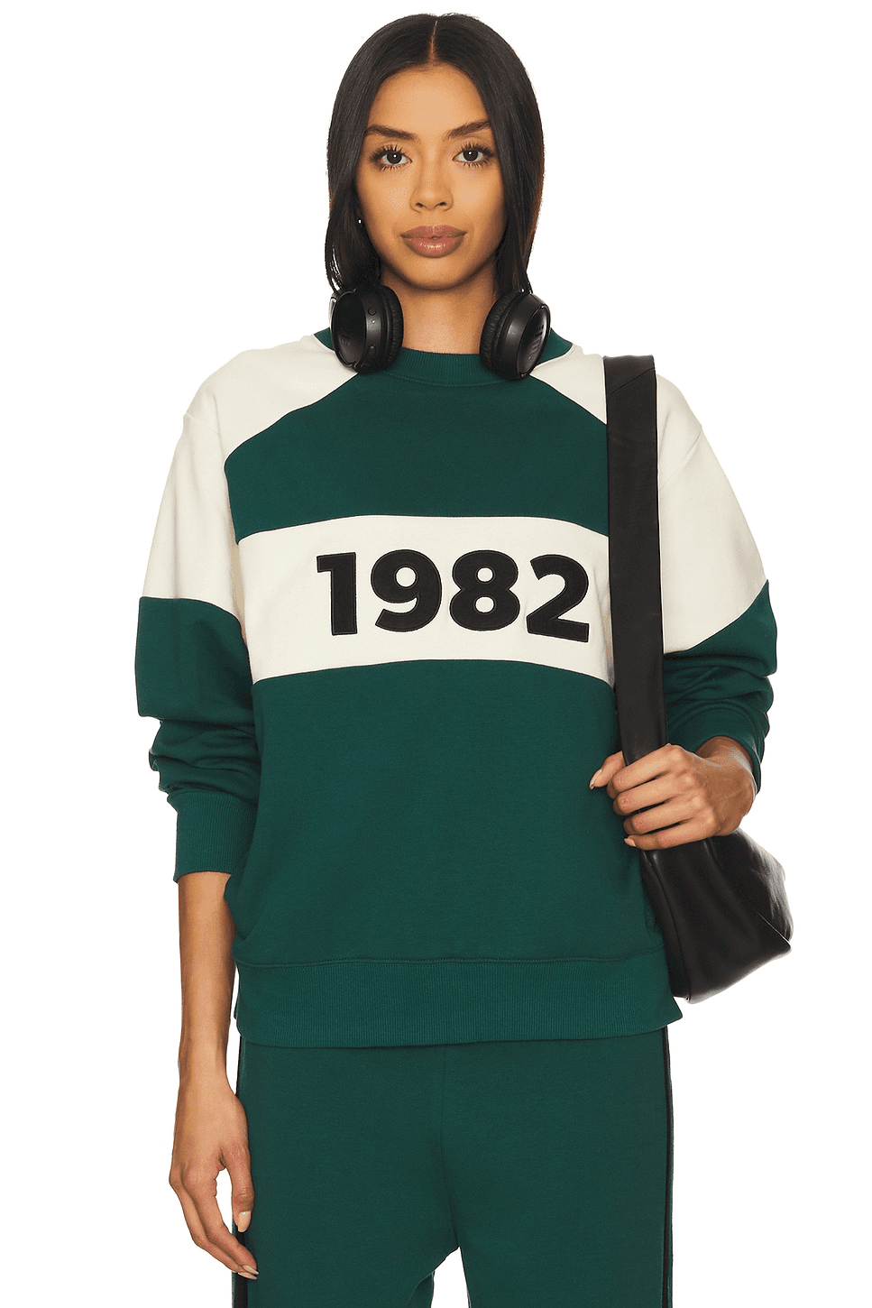 1982 Contrast Knit Sweater - Image 1