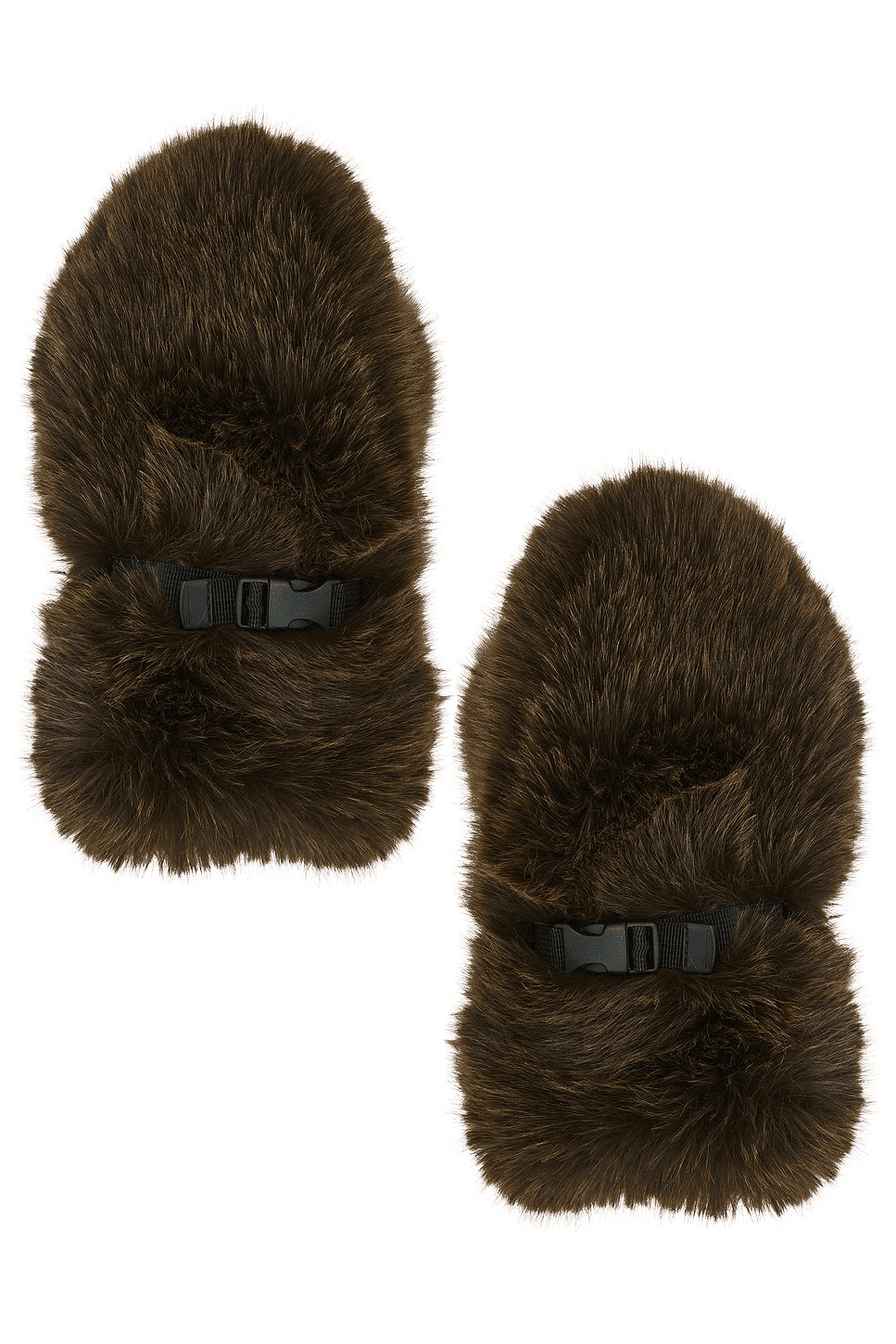 Faux Fox Mittens - Image 1