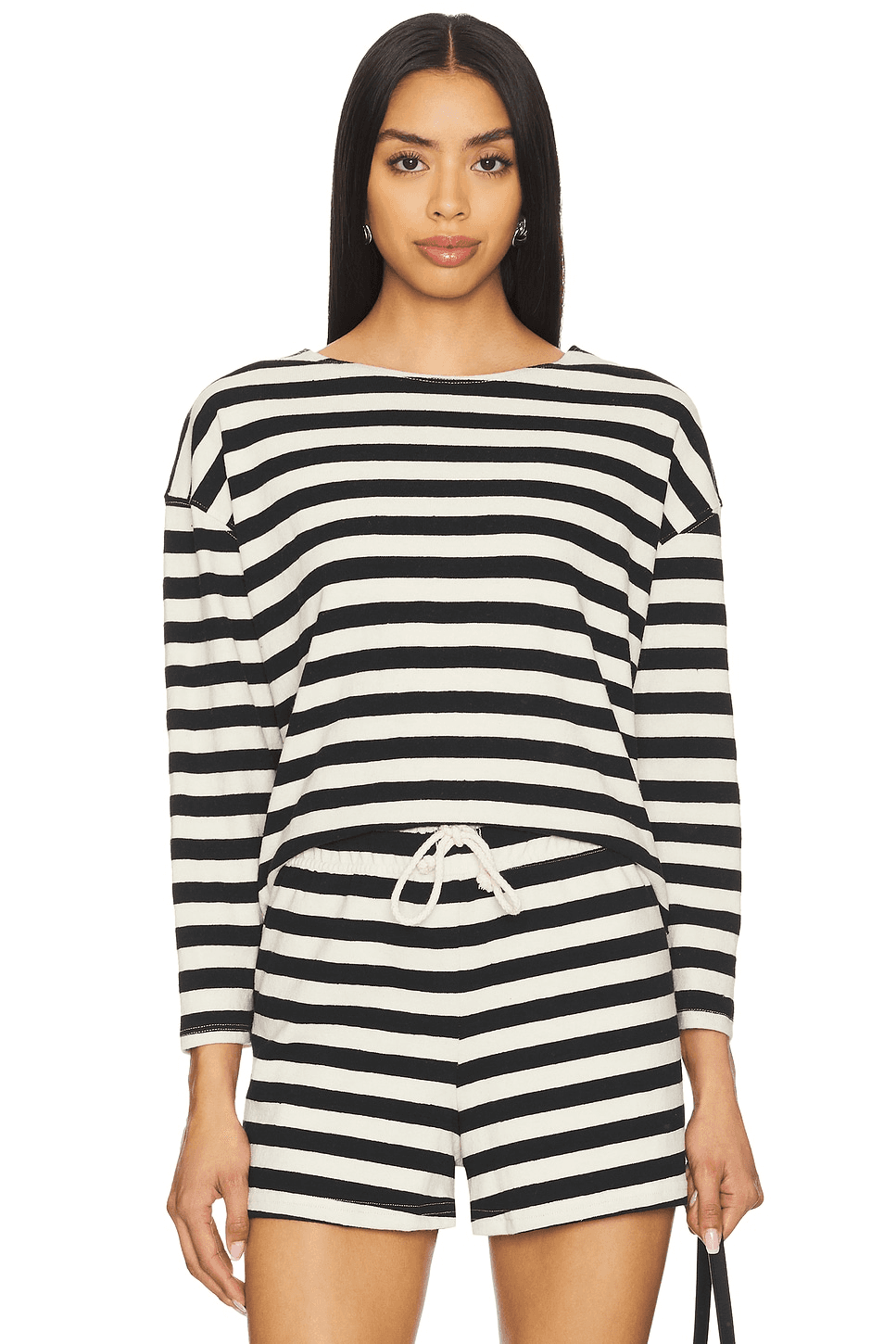 Taylor Striped Long Sleeve Top - Image 1