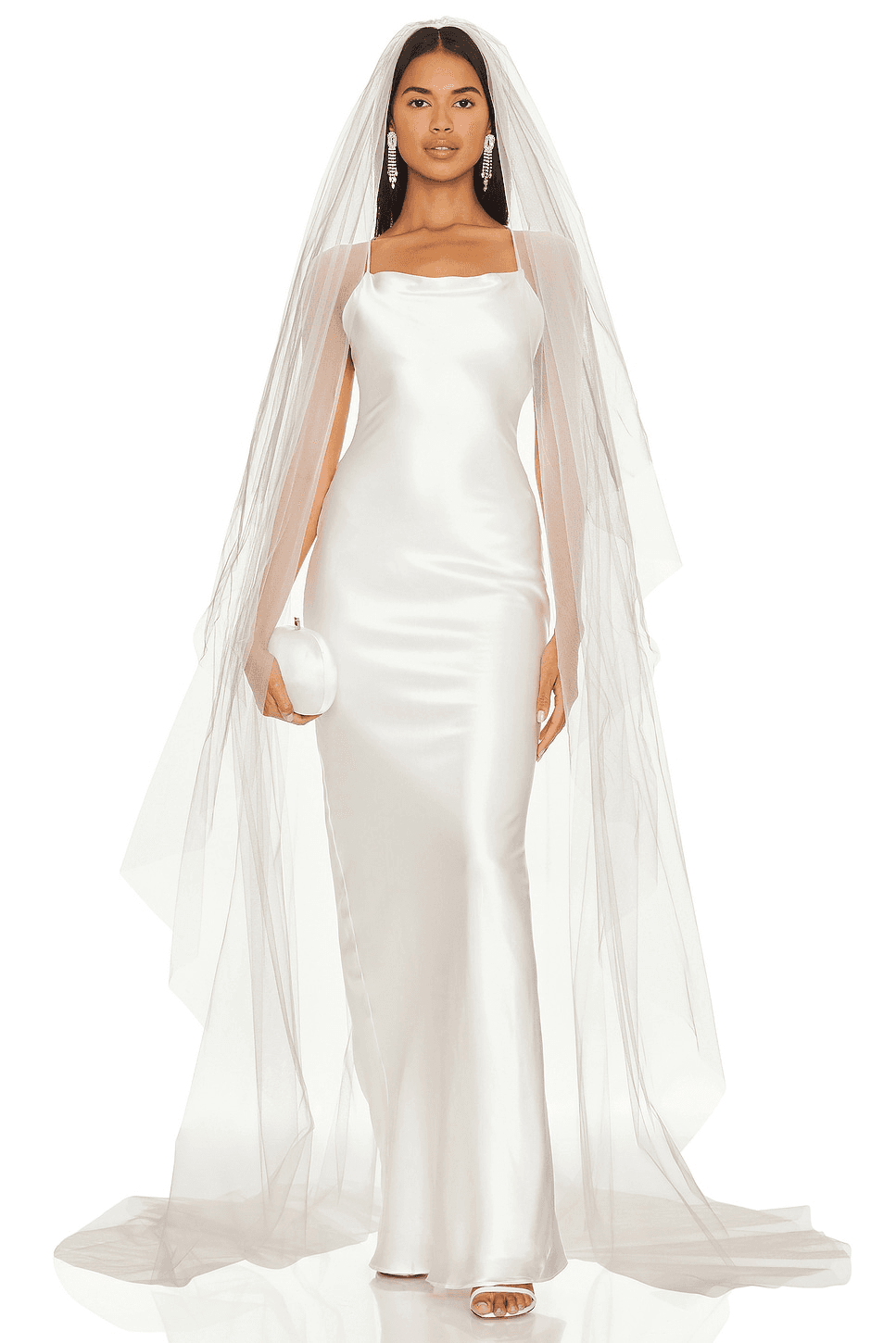 Love Plain Veil With Blusher - Image 1
