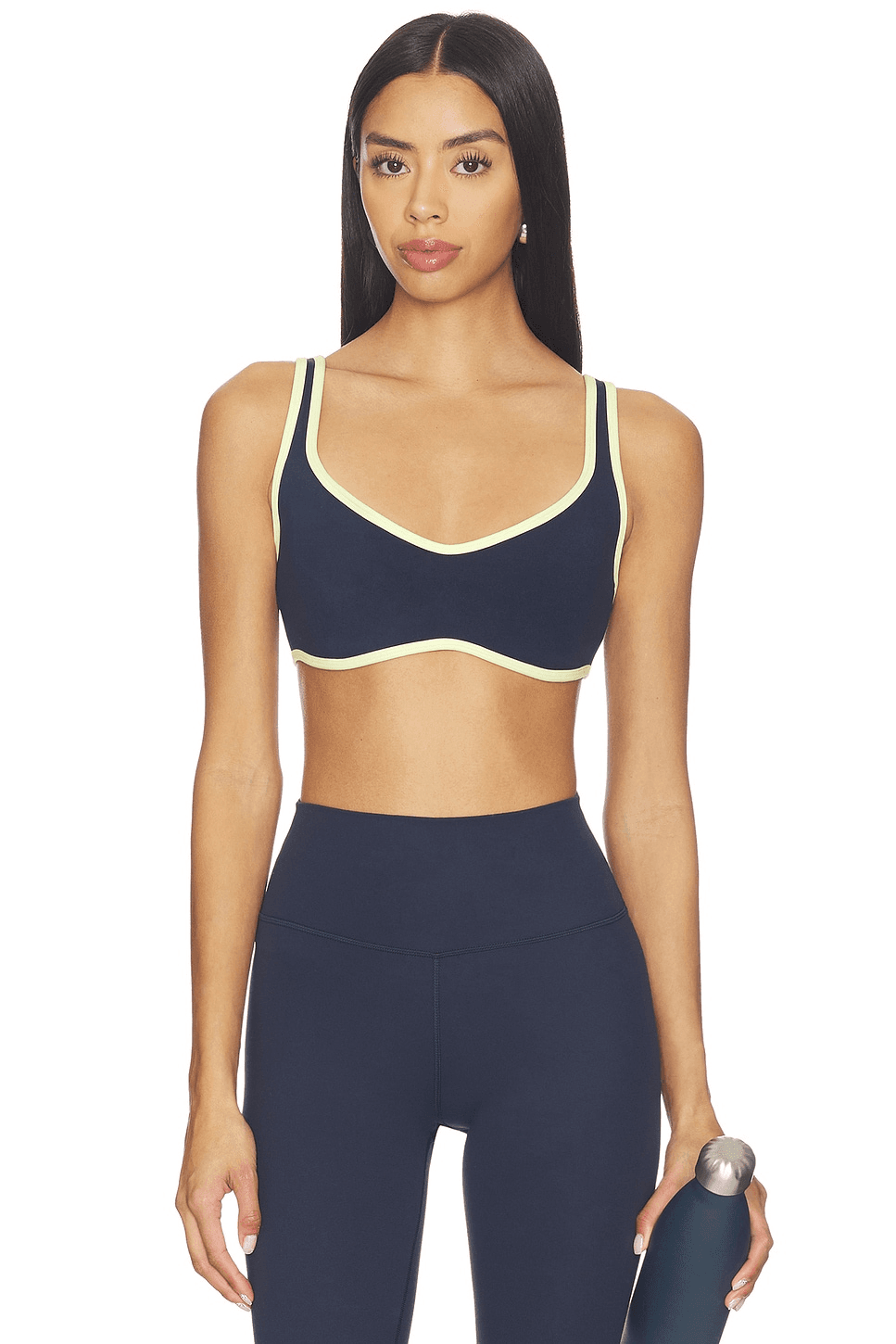 Curved Hem Sports Bra - Image 1