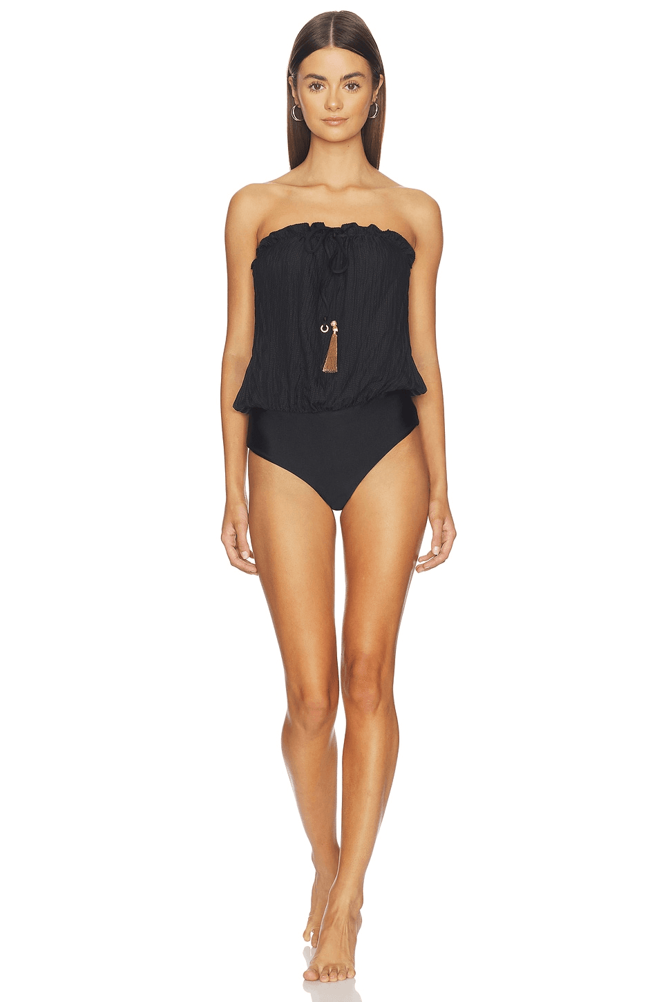 Bandeau One Piece Swimsuit - Image 1