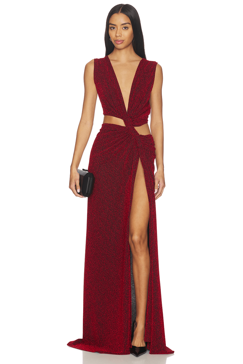 Triple Loop Knit Dress - Image 1