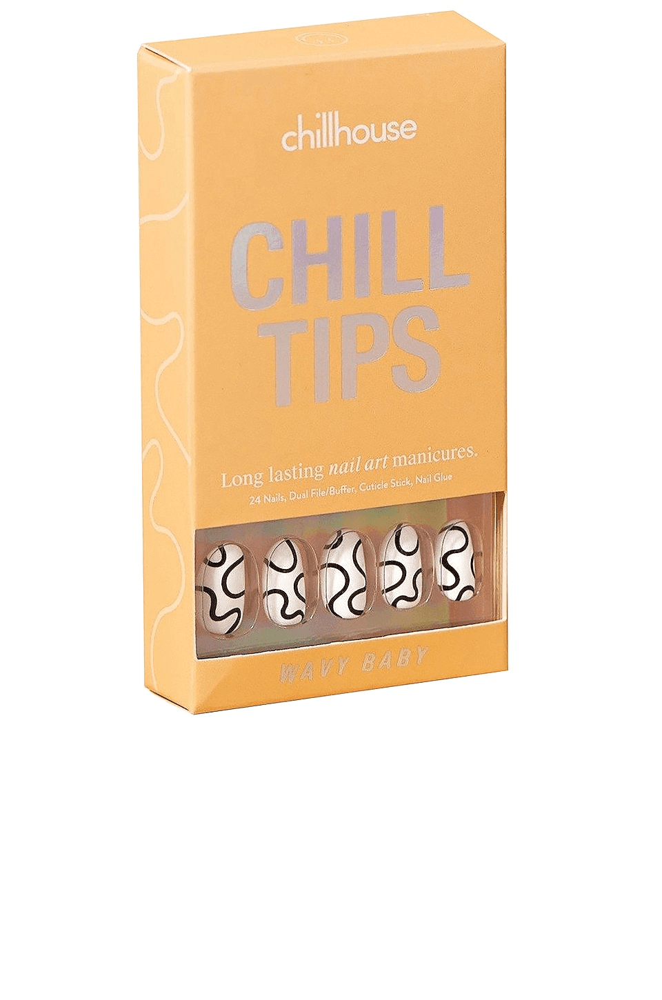Wavy Baby Chill Tips Press-On Nails - Image 1