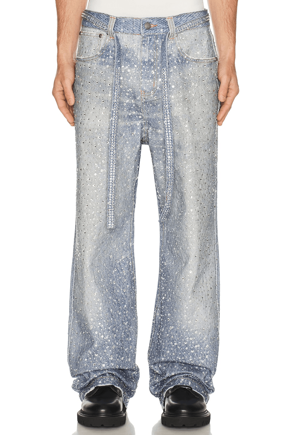 3D Printing Washed 20K Swarovski Diamond Boro Pants - Image 1
