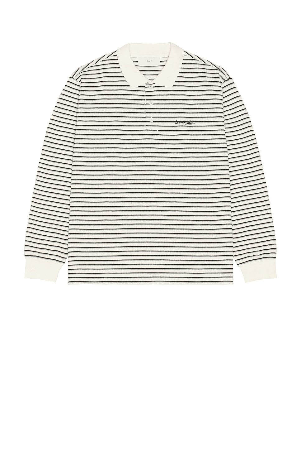 Multi Stripe Collared T-Shirt - Image 1