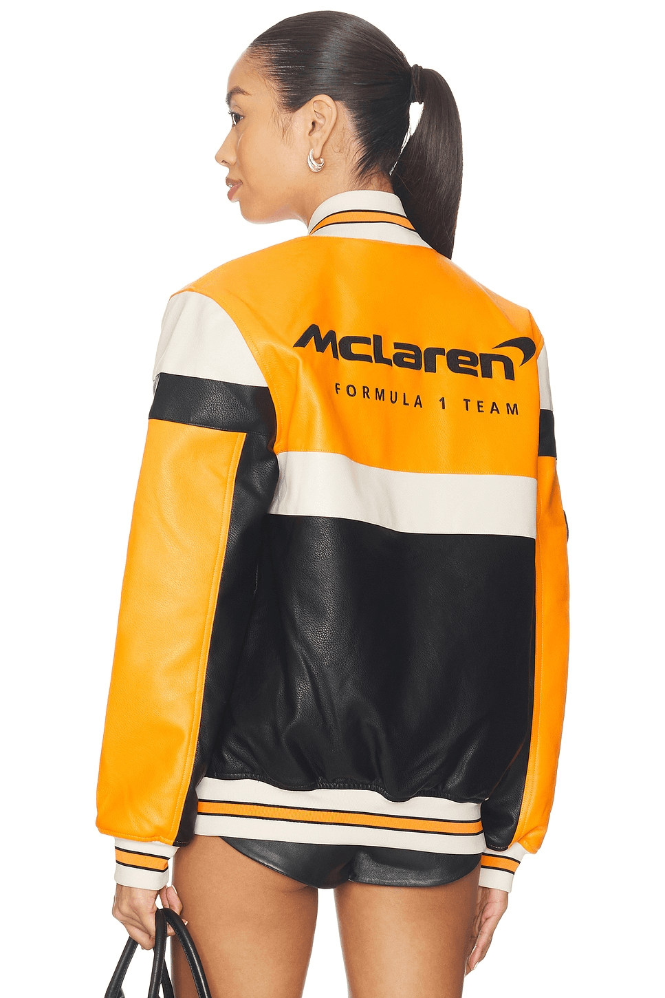 Turbo Charged Faux Leather Jacket - Image 1