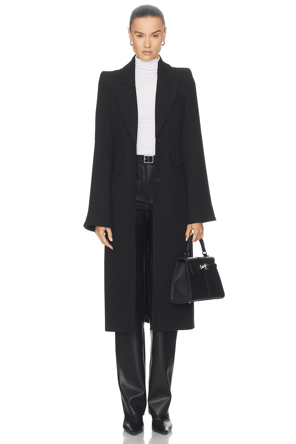 Pagoda Brando Trumpet Sleeve Coat - Image 1