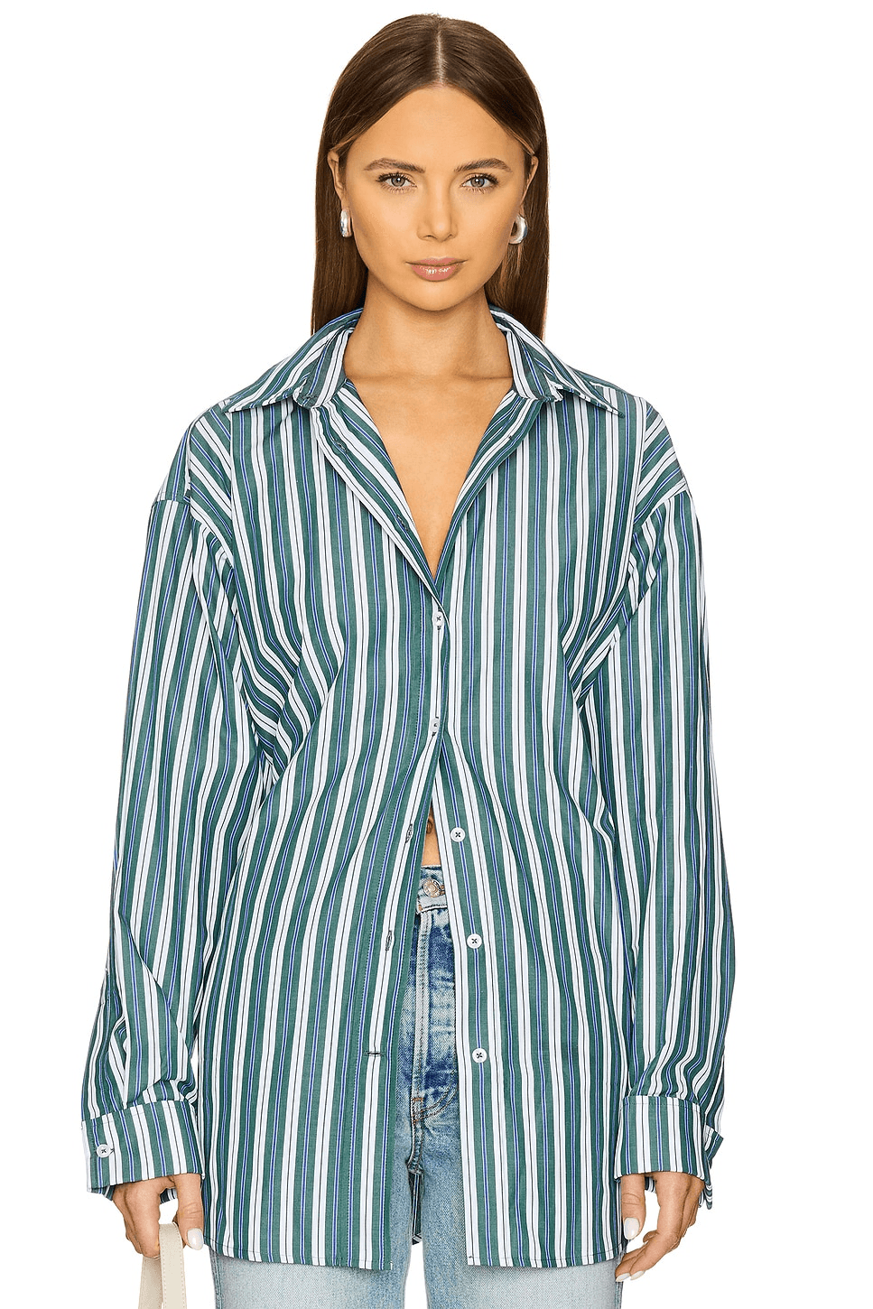 Oversize Pintuck Shirt - Image 1