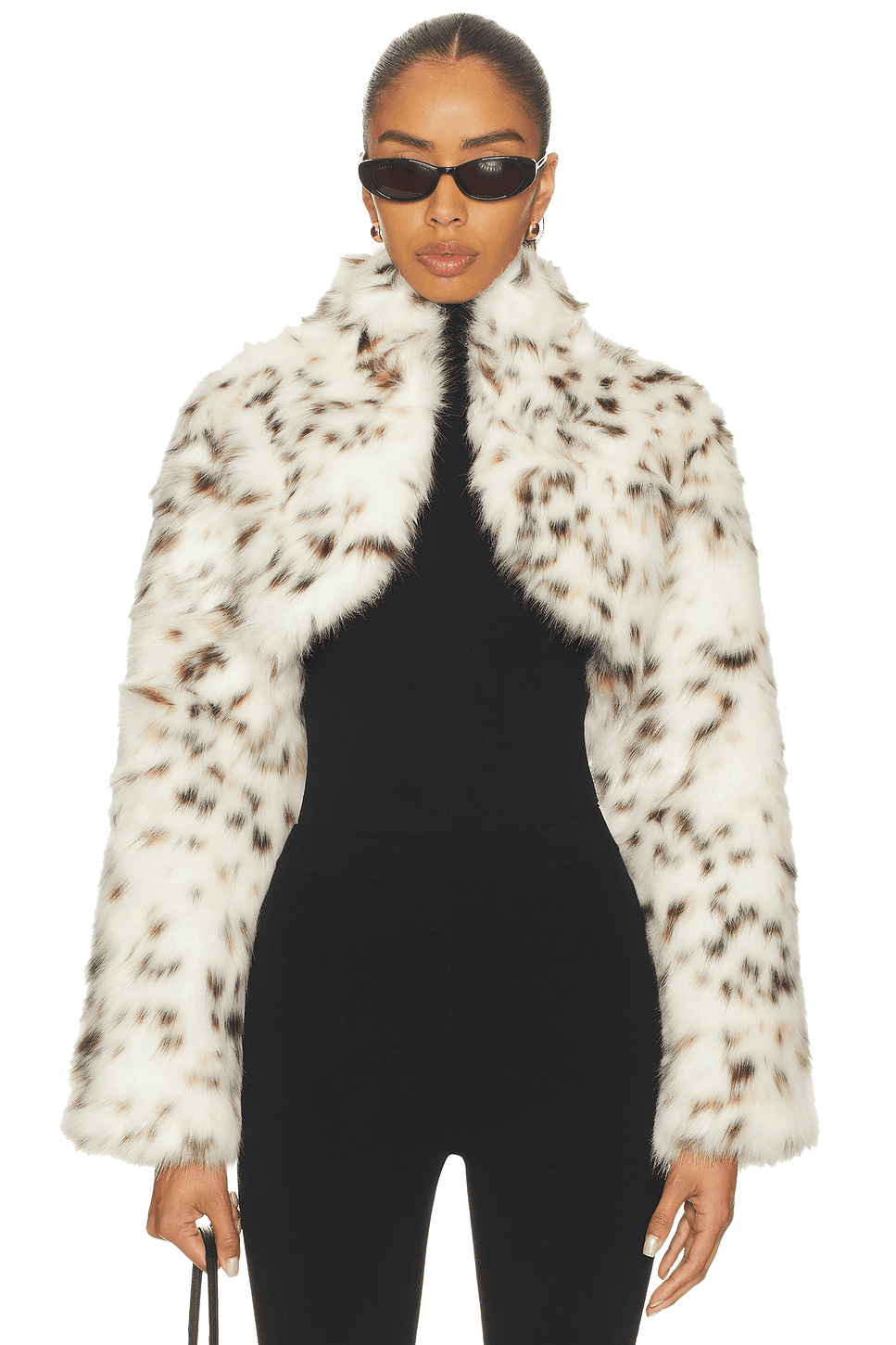 Odette Snow Leopard Bolero - Image 1