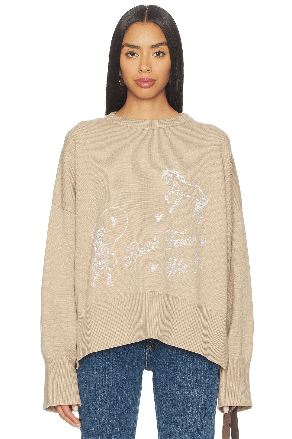 Don't Fence Me in Sweater - Image 1