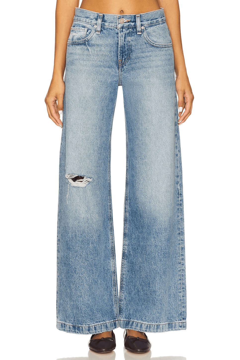 Rylee Low Rise Loose Pant Jeans - Image 1