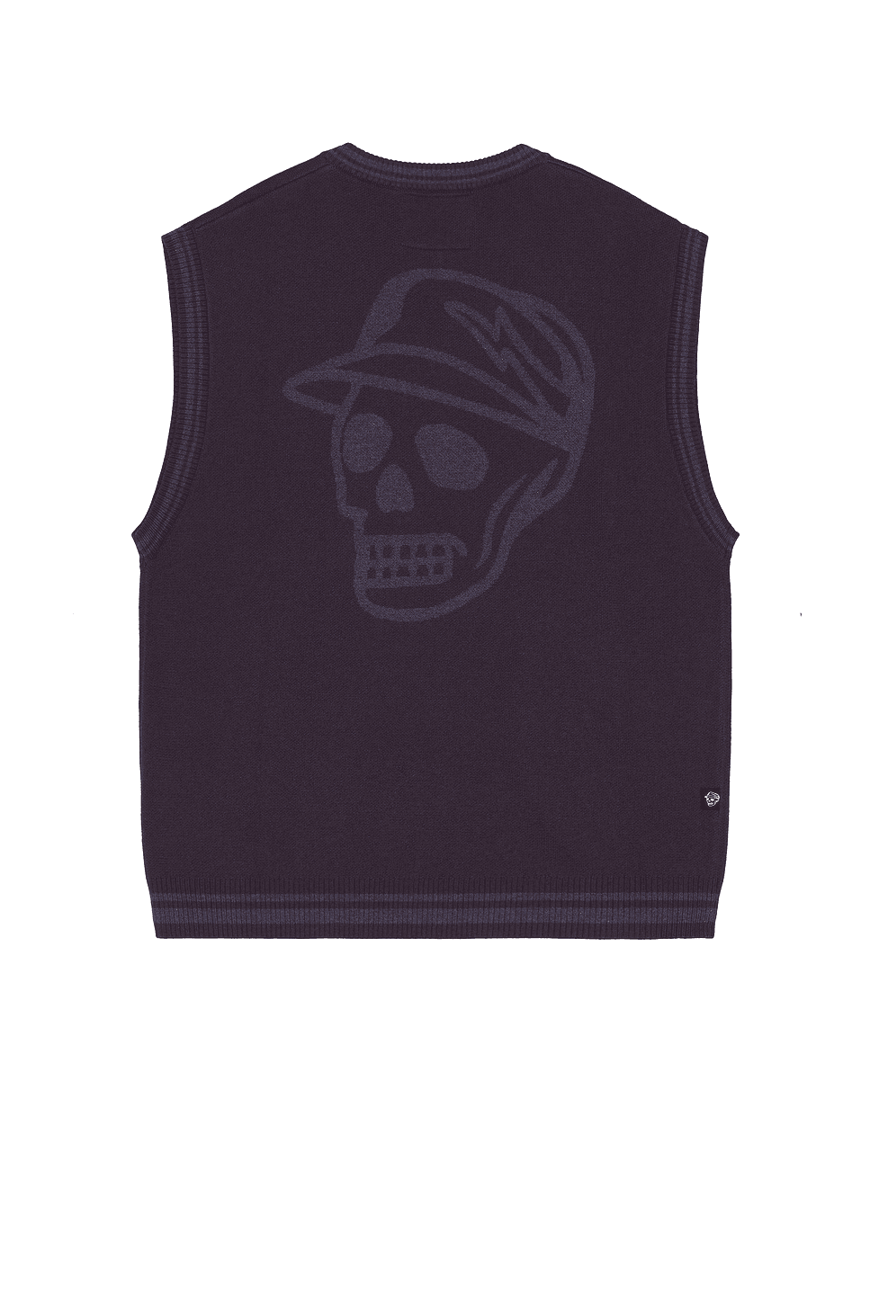 Skull Icon Sweater Vest - Image 1
