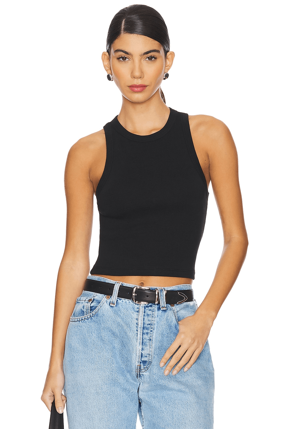 The Cropped Not So Basic Tank - Image 1