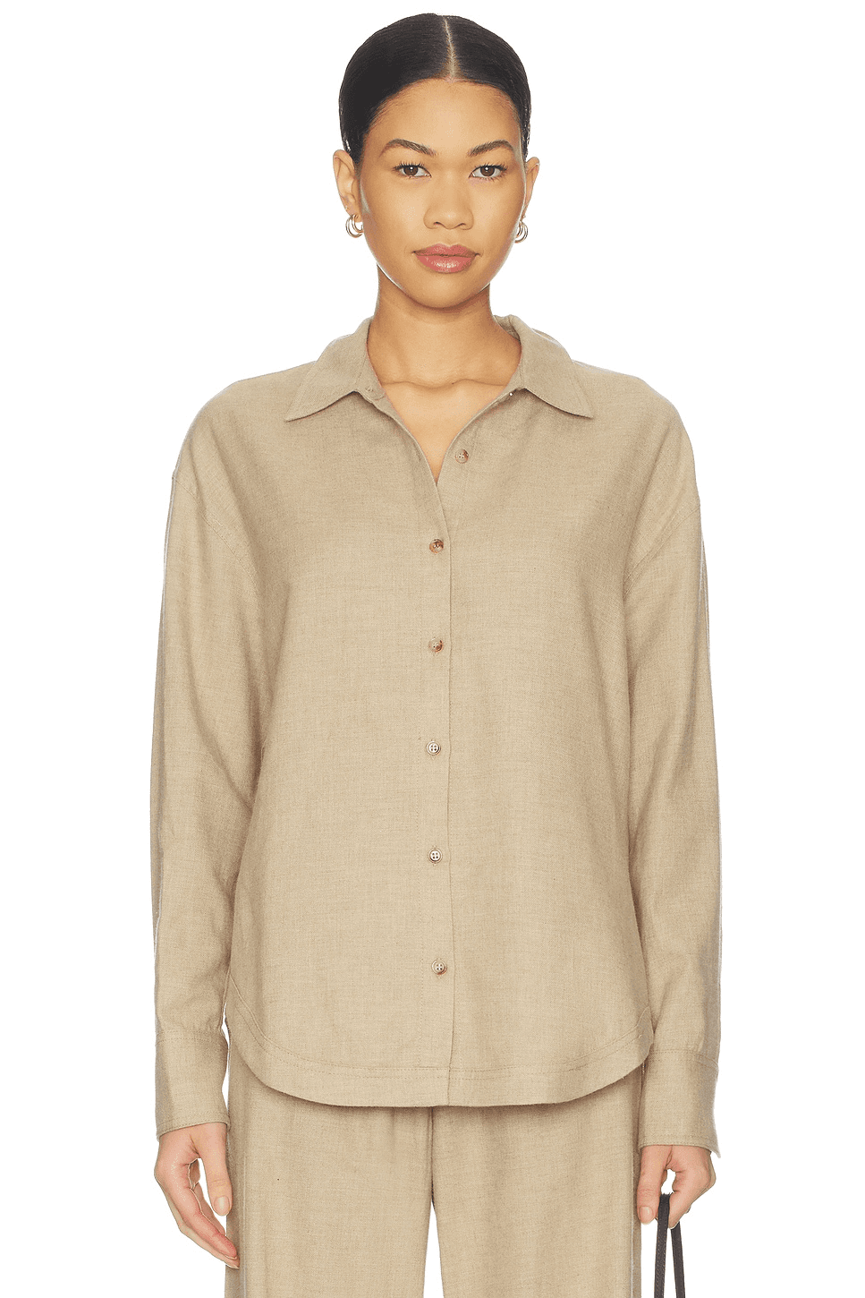 Oversized Flannel Shirt - Image 1