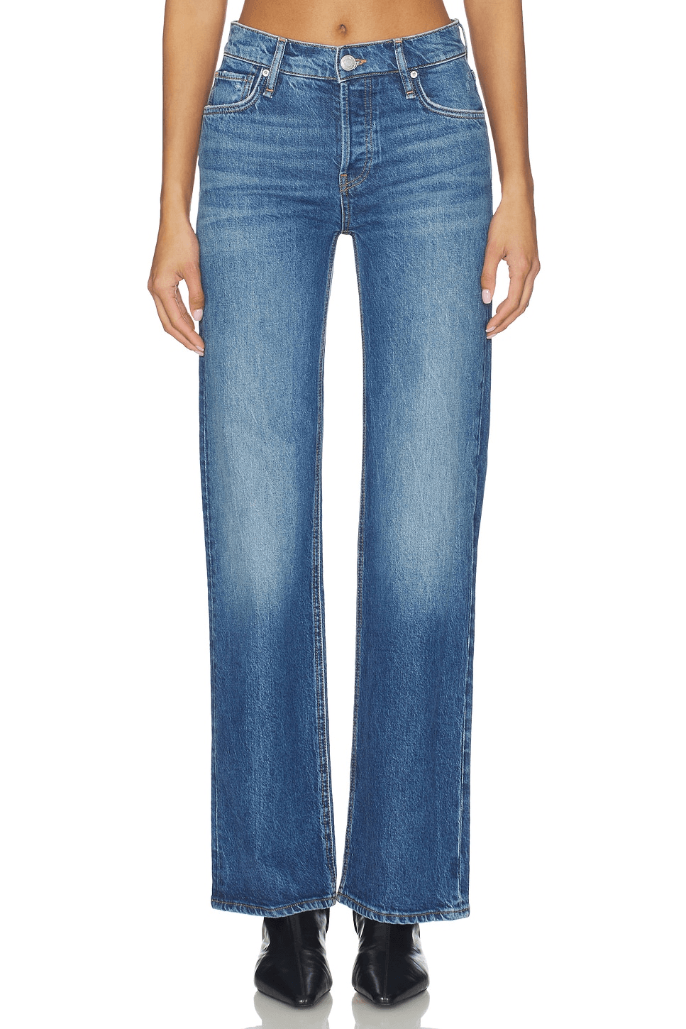 Rose High Rise Wide Jeans - Image 1
