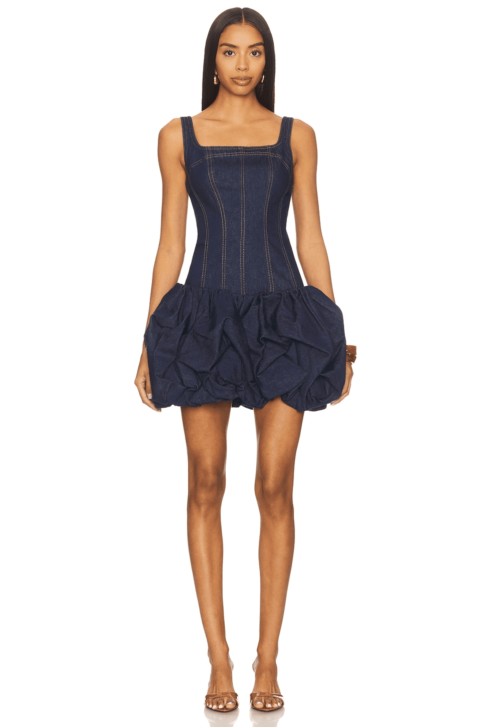 Briar Denim Mini Dress - Image 1
