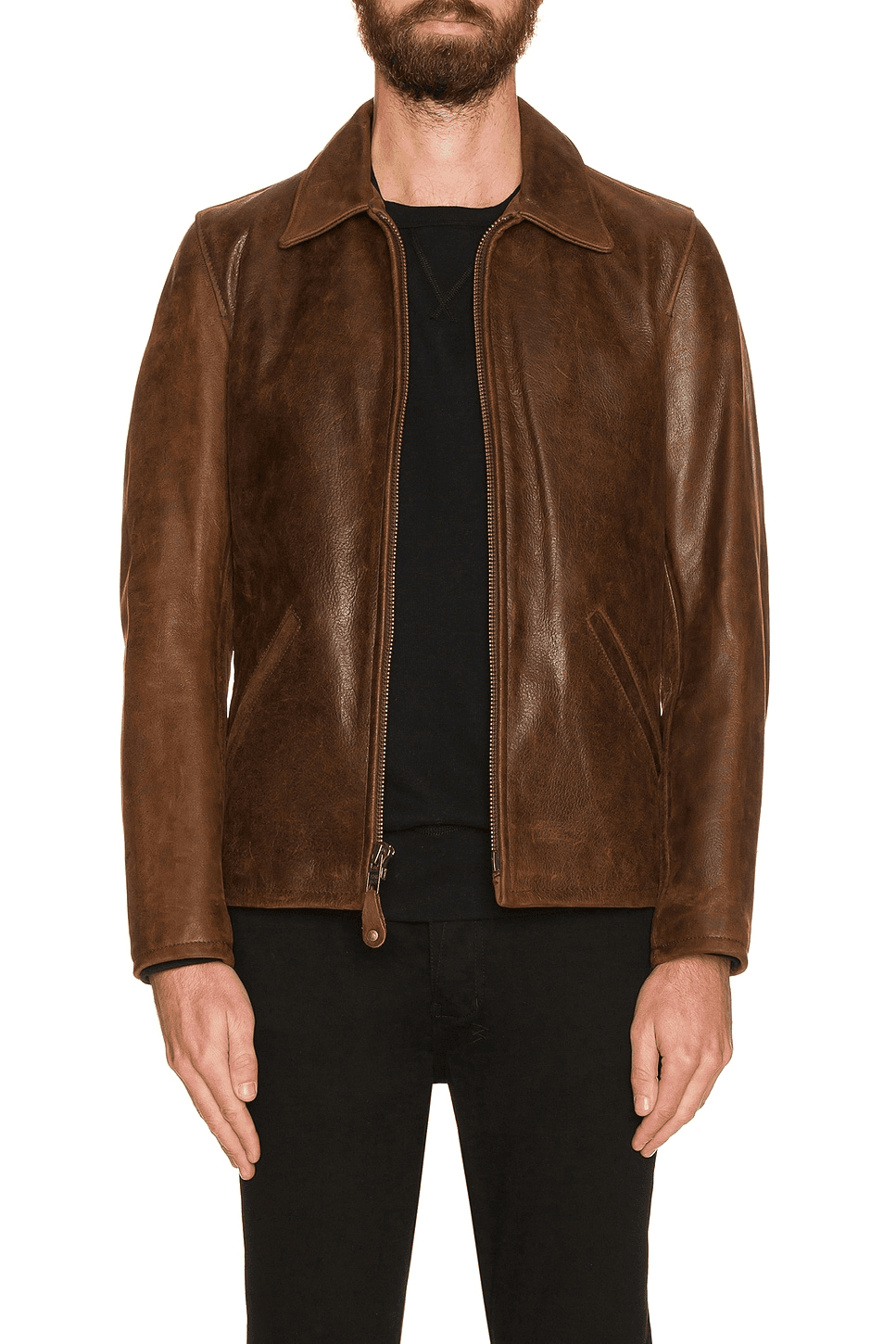 Waxy Buffalo Leather Sunset Jacket - Image 1