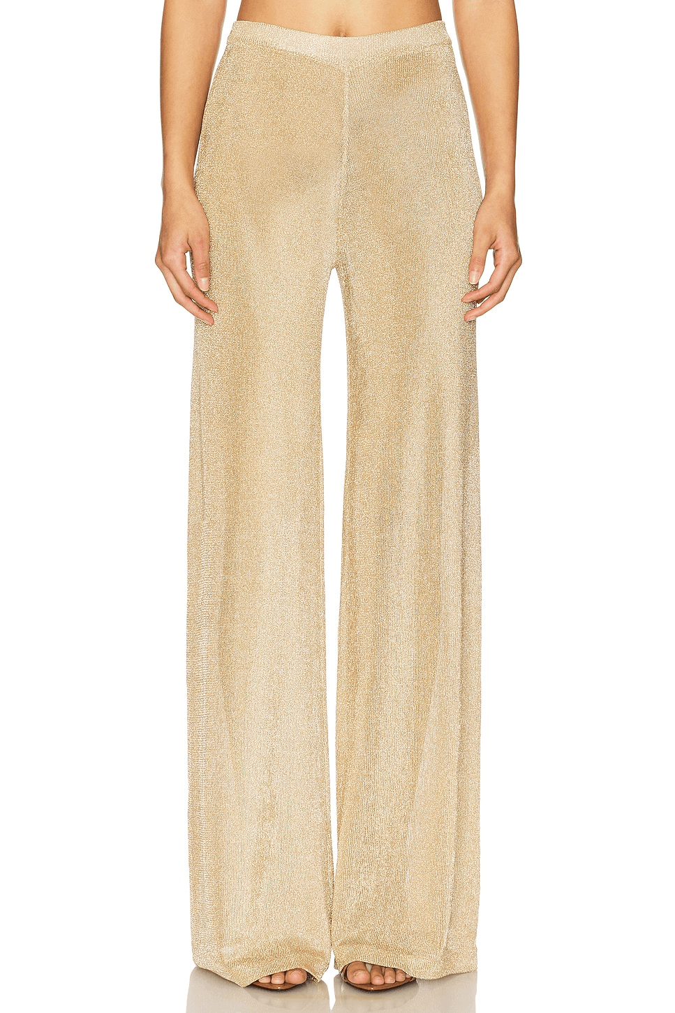 Sheldon Metallic Knit Pants - Image 1