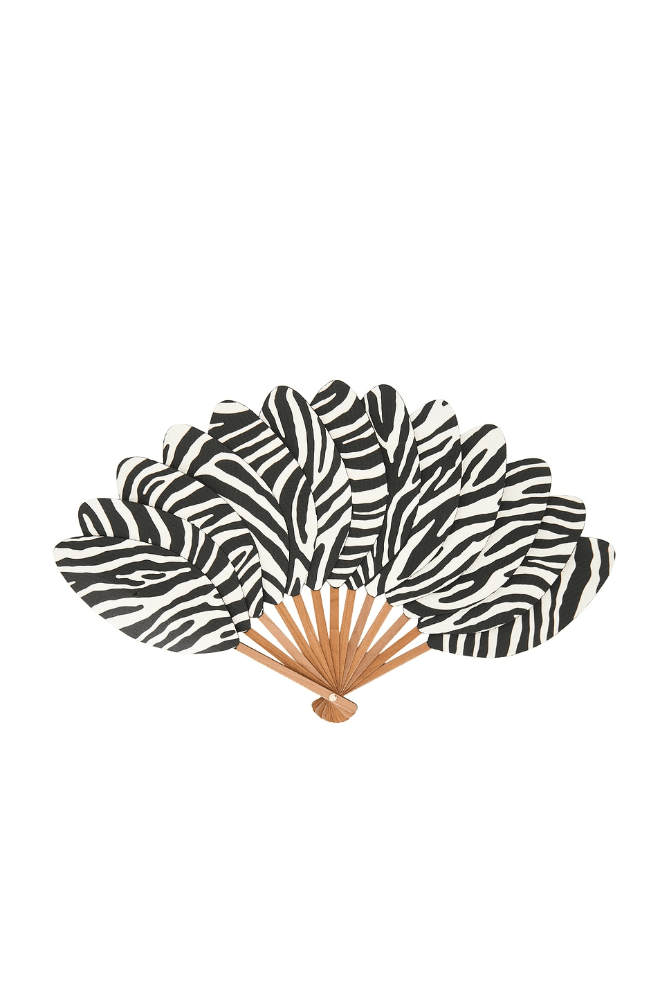 Large Palmette Leather The Classic Format Fan - Image 1