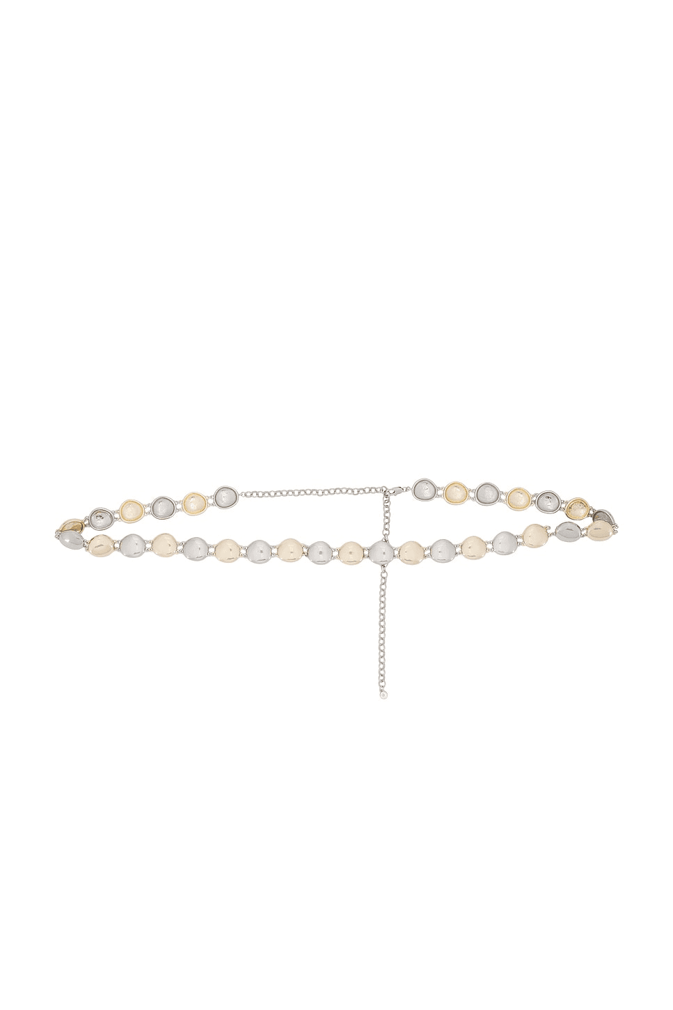 Polished Pebble Mixed Metal Belt - Image 1