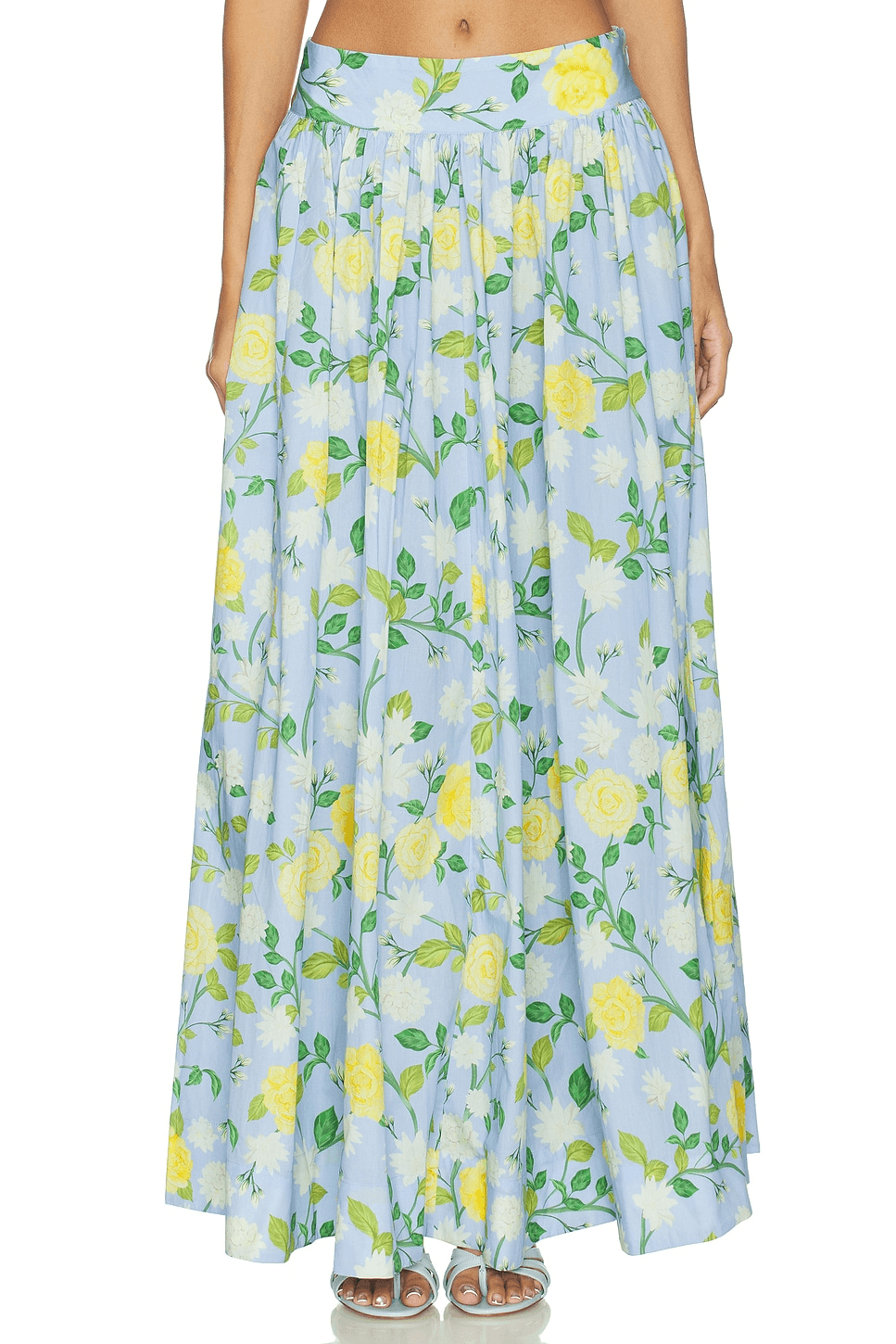 Paneled Maxi Skirt - Image 1