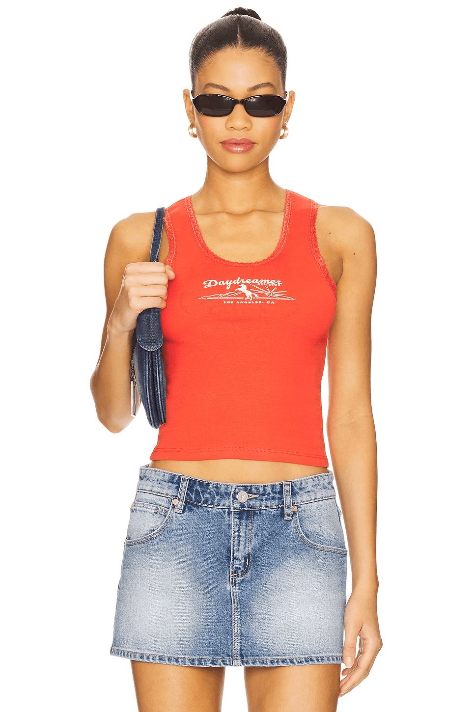 Daydreamer Studios Lace Trim Tank - Image 1
