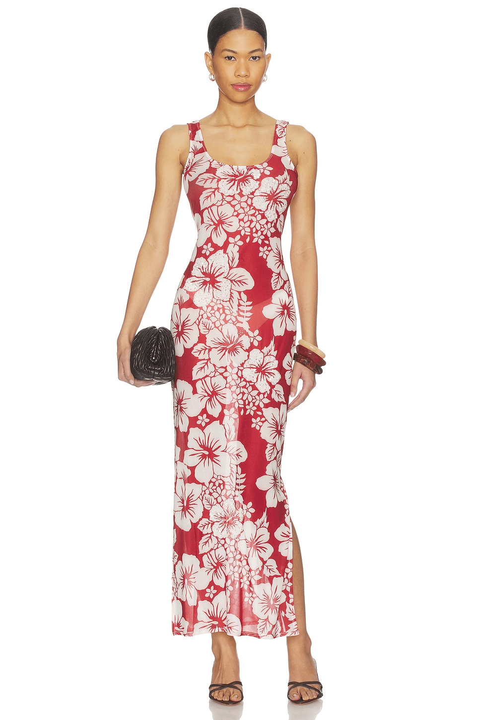 Roselle Mesh Dress - Image 1