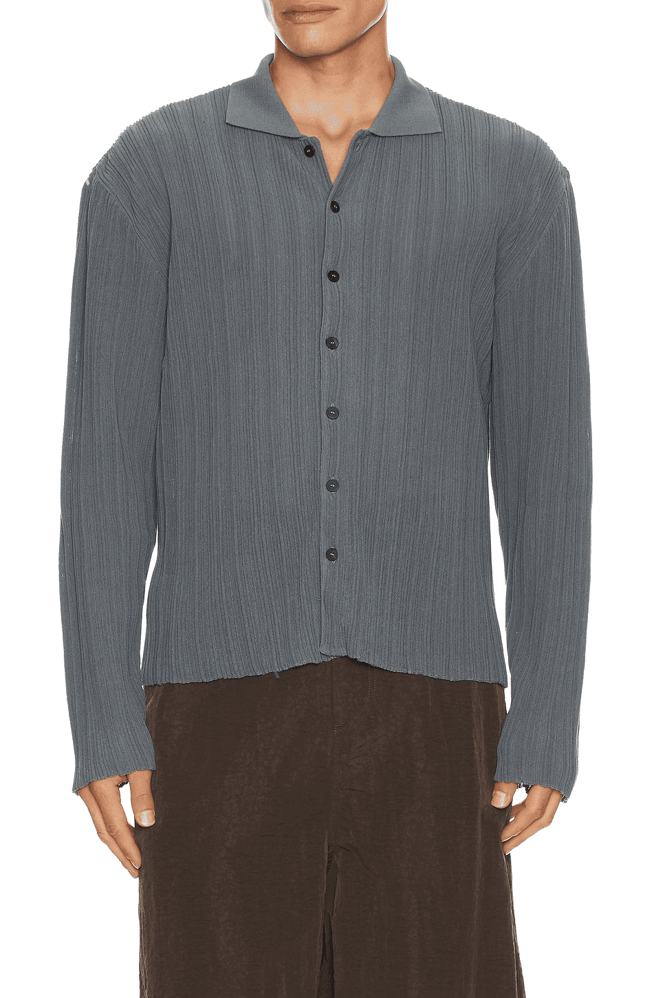 Ribbed Cardigan - Image 1