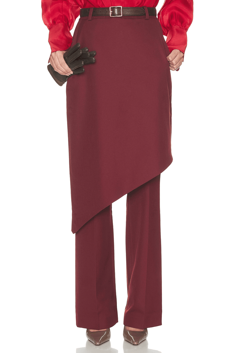 Trouser With Attached Skirt - Image 1