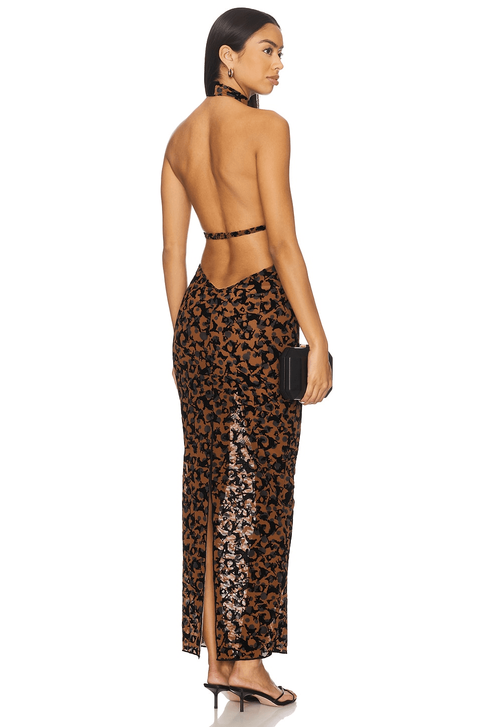 Mesh Halter Dress - Image 1