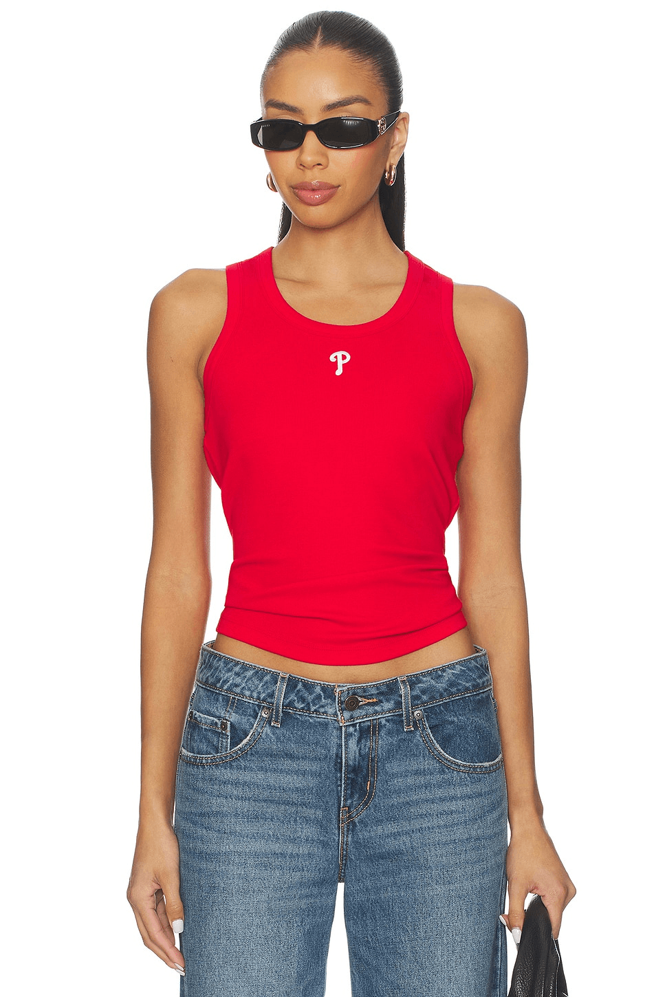 x REVOLVE Phillies Scoop Neck Rib Tank Top - Image 1