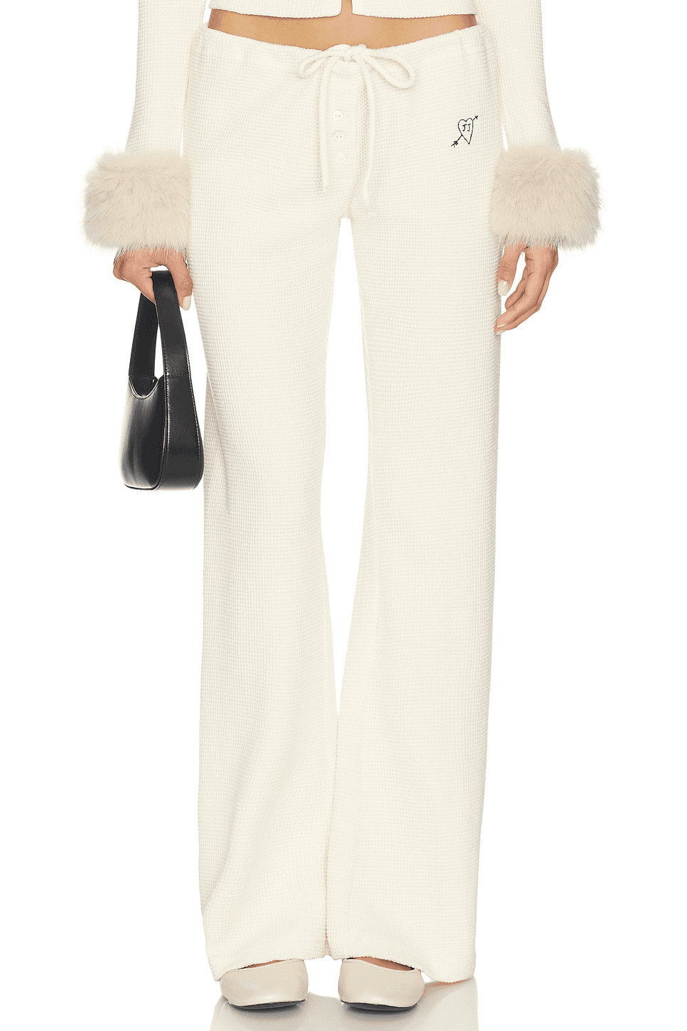 Waffle Knit Lounge Pant - Image 1