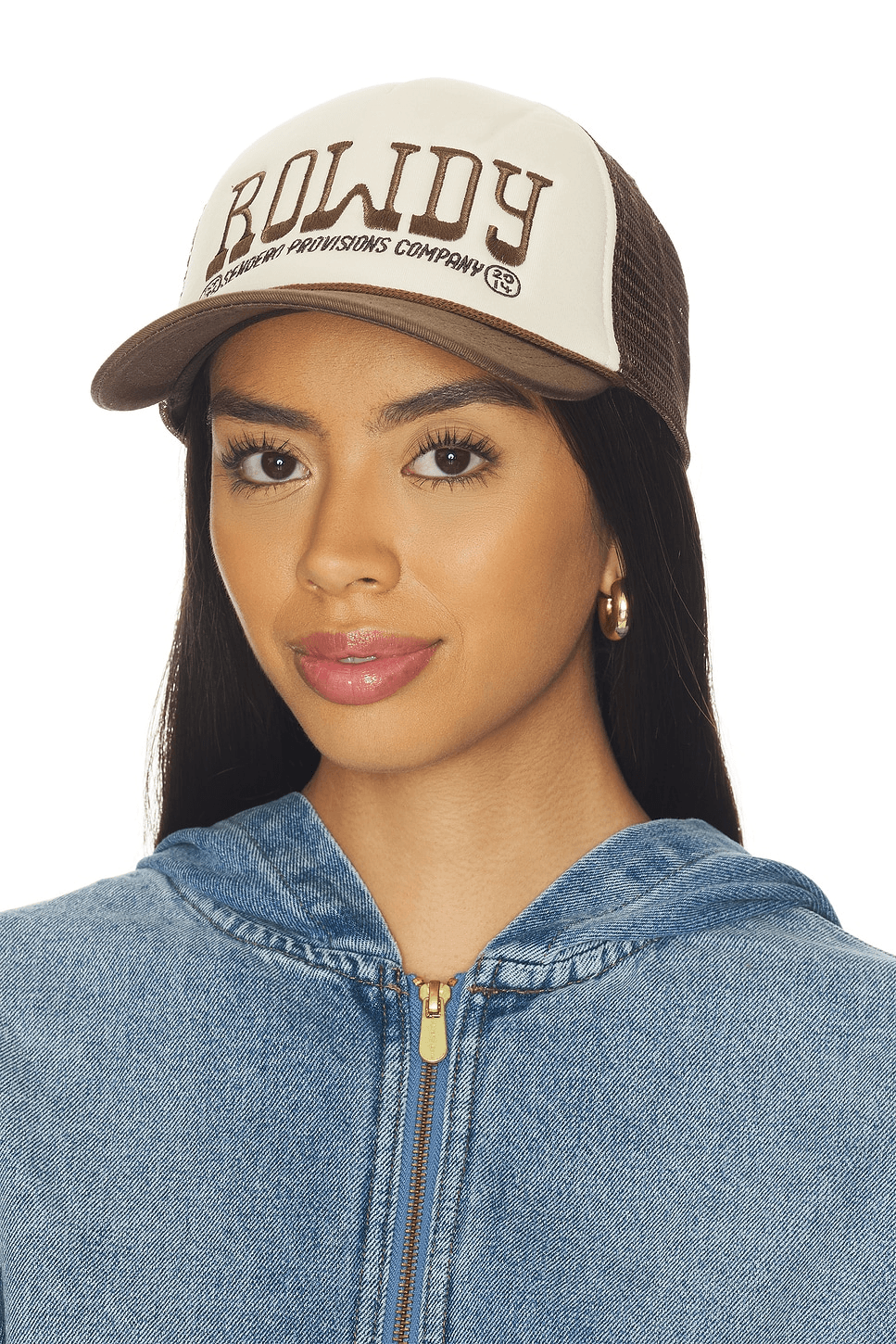 Rowdy Trucker Hat - Image 1