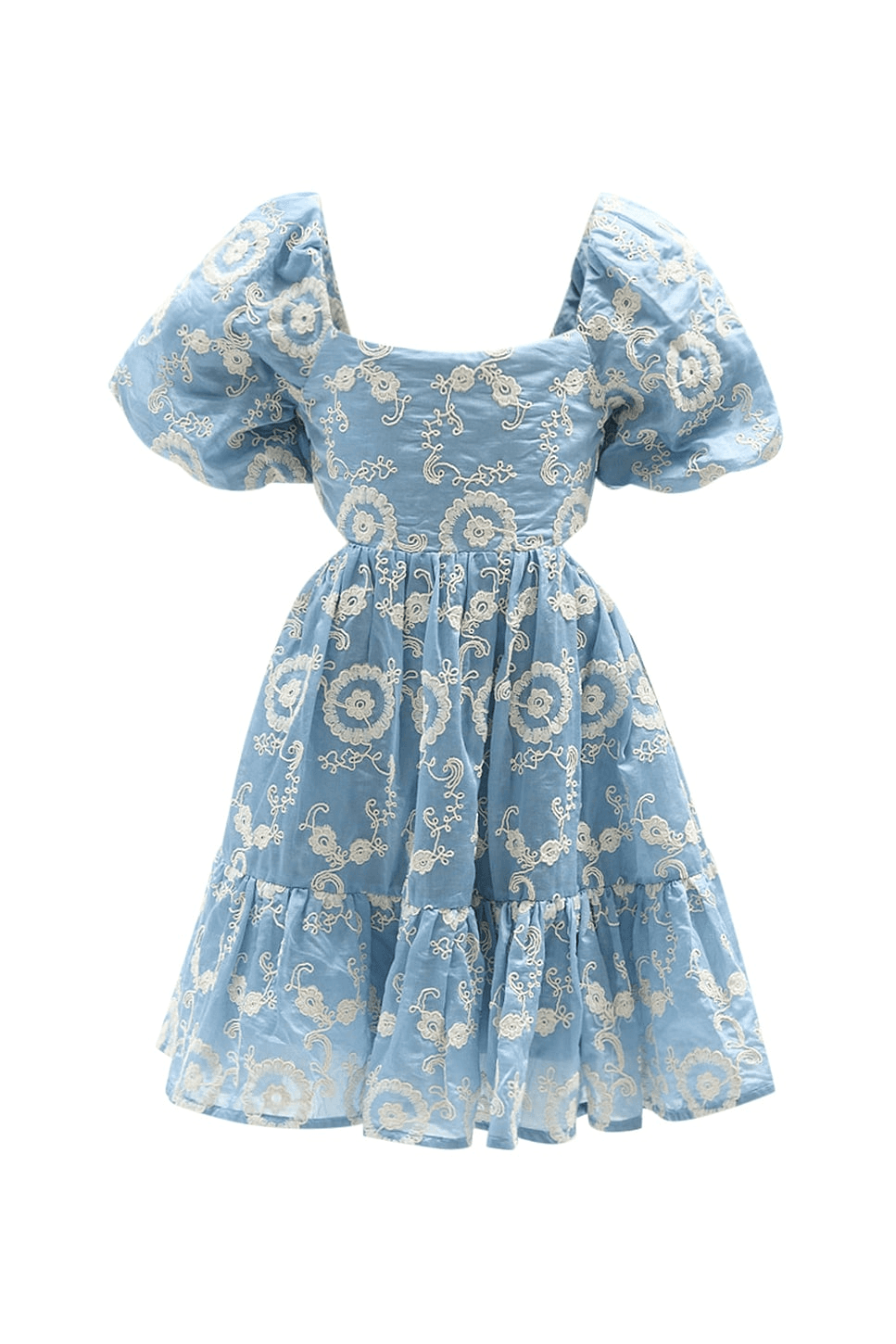 Ellory Brioderie Mini Dress - Image 1