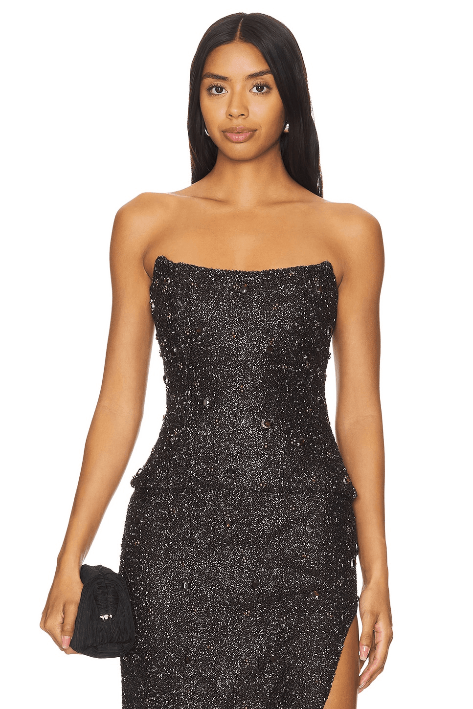 Mesh Strapless Top - Image 1