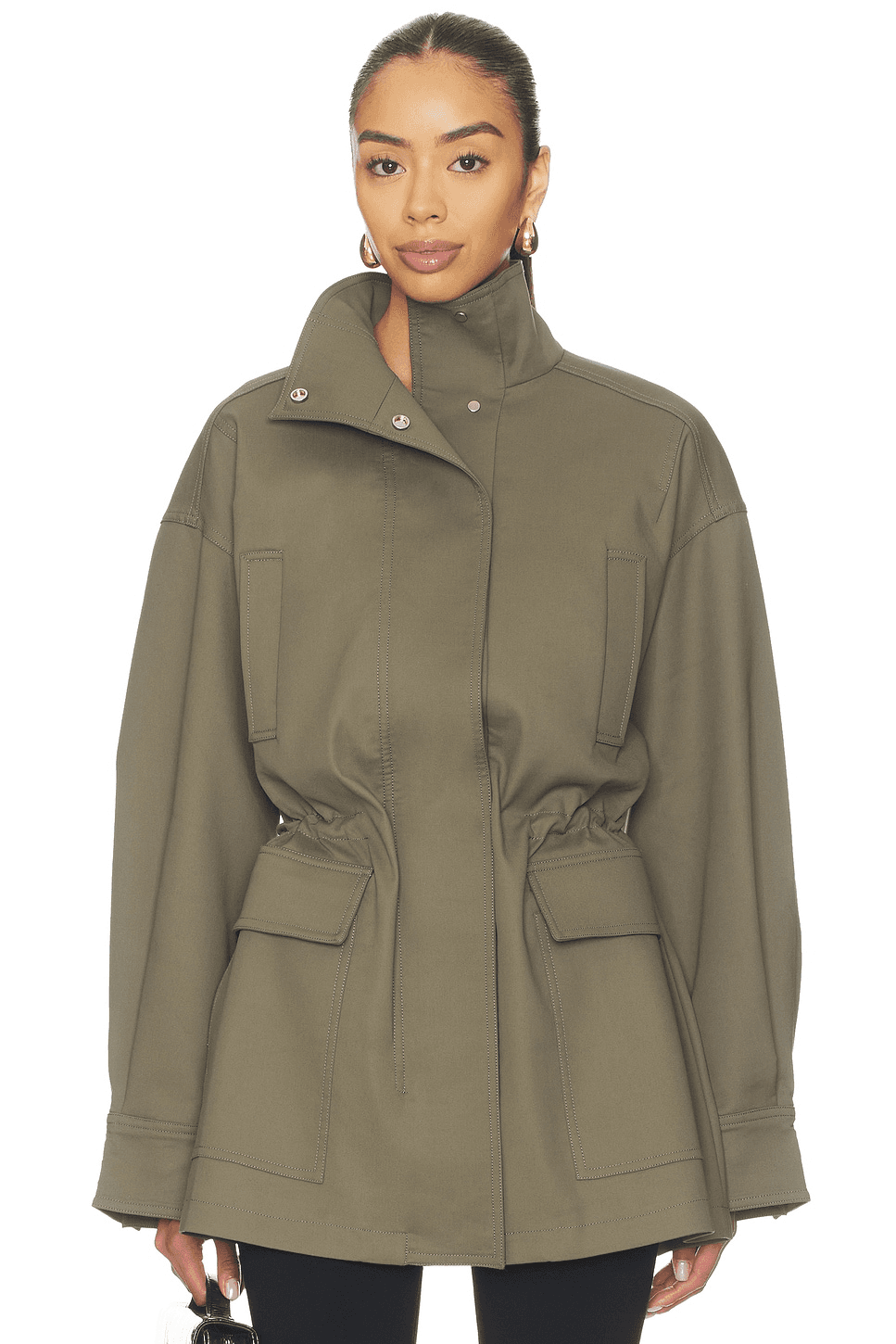 Mai Compact Suiting Parka Jacket - Image 1