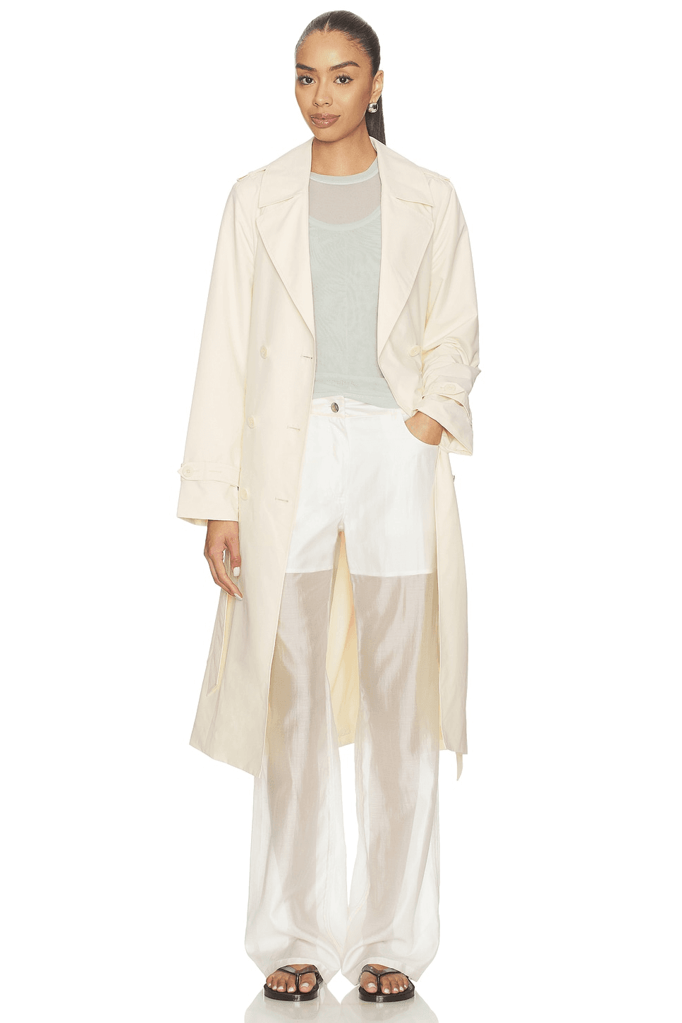 Blaire Packable Trench Coat - Image 1