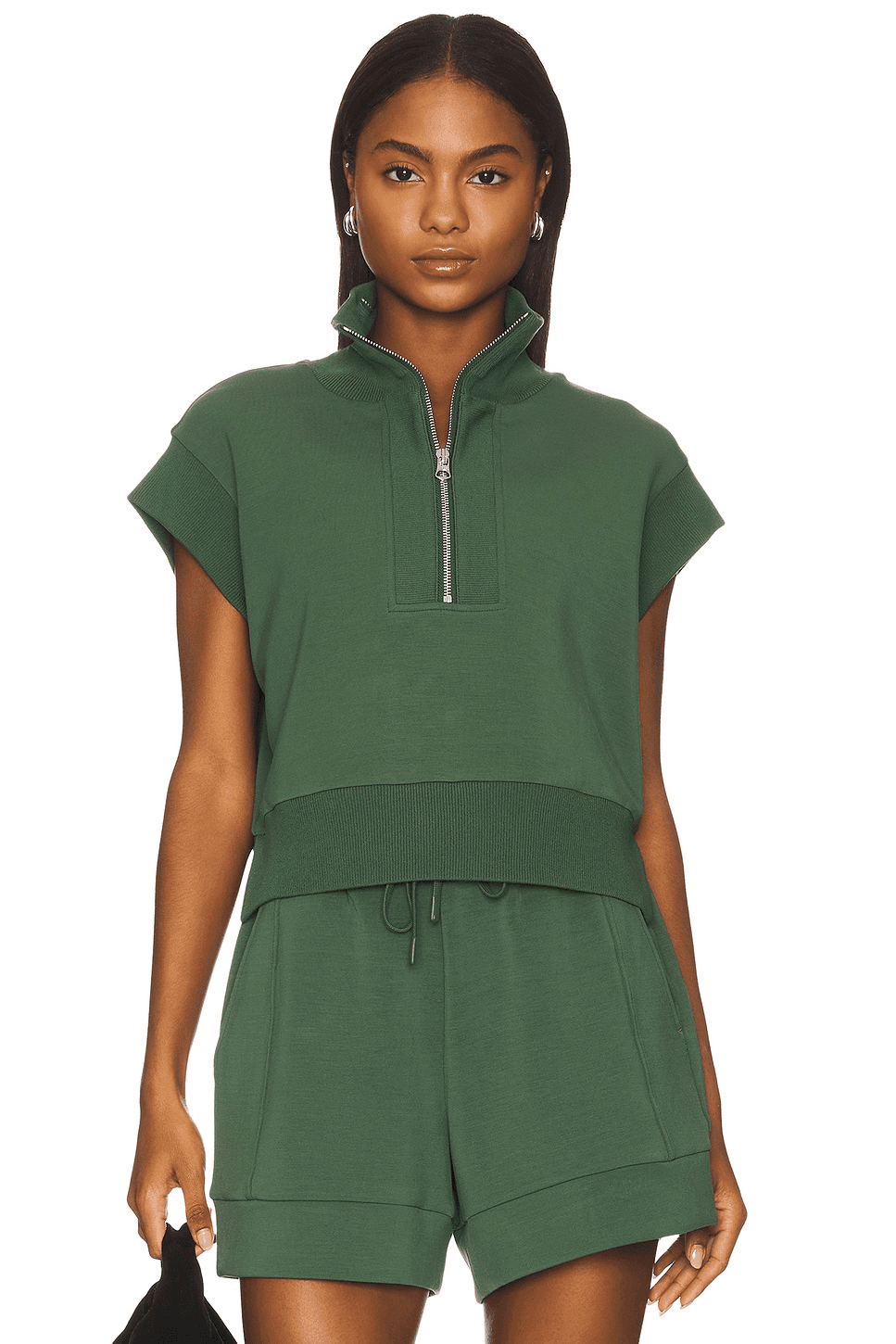 Kelly Half Zip Sweatshirt - Image 1