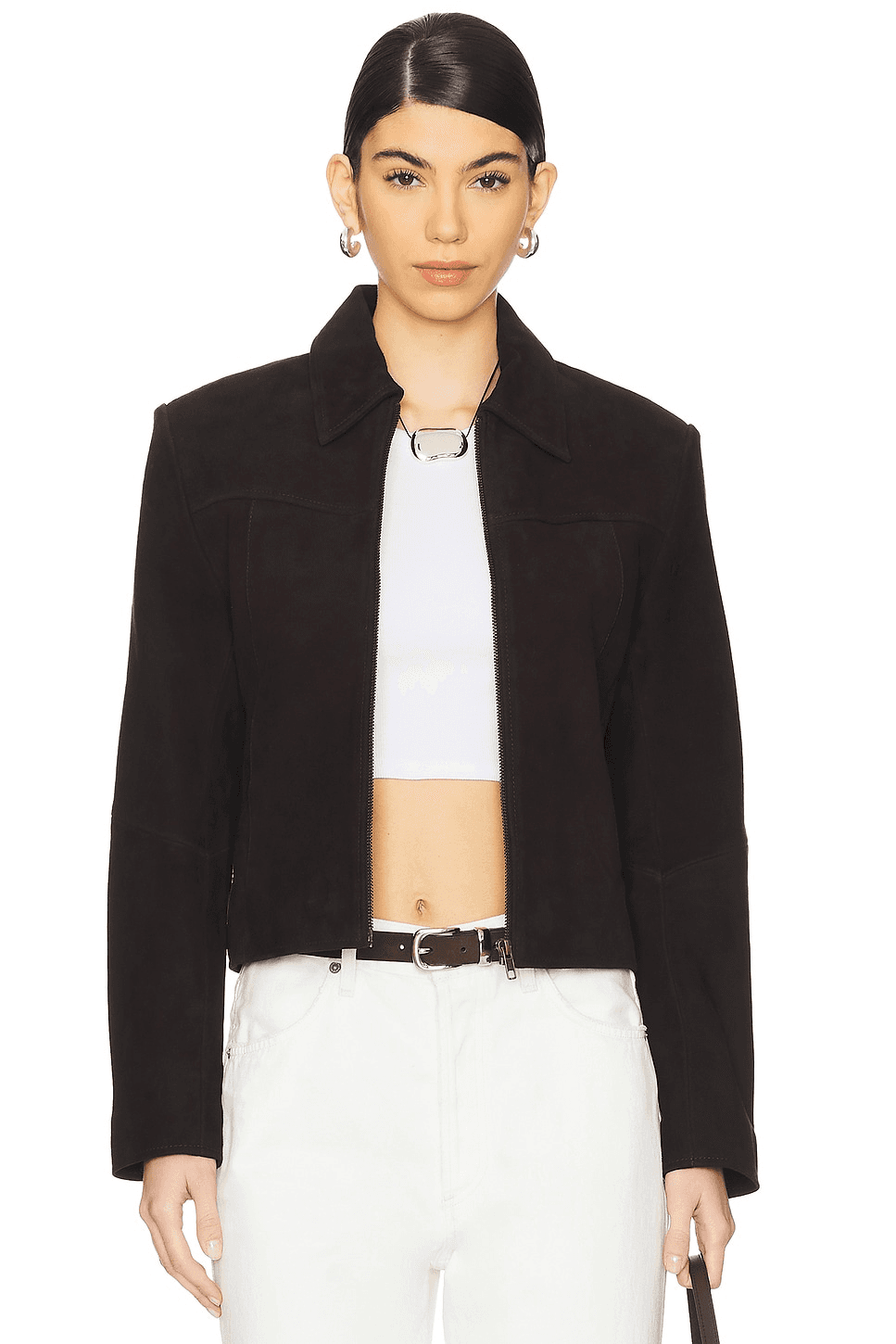 Ava Suede Jacket - Image 1
