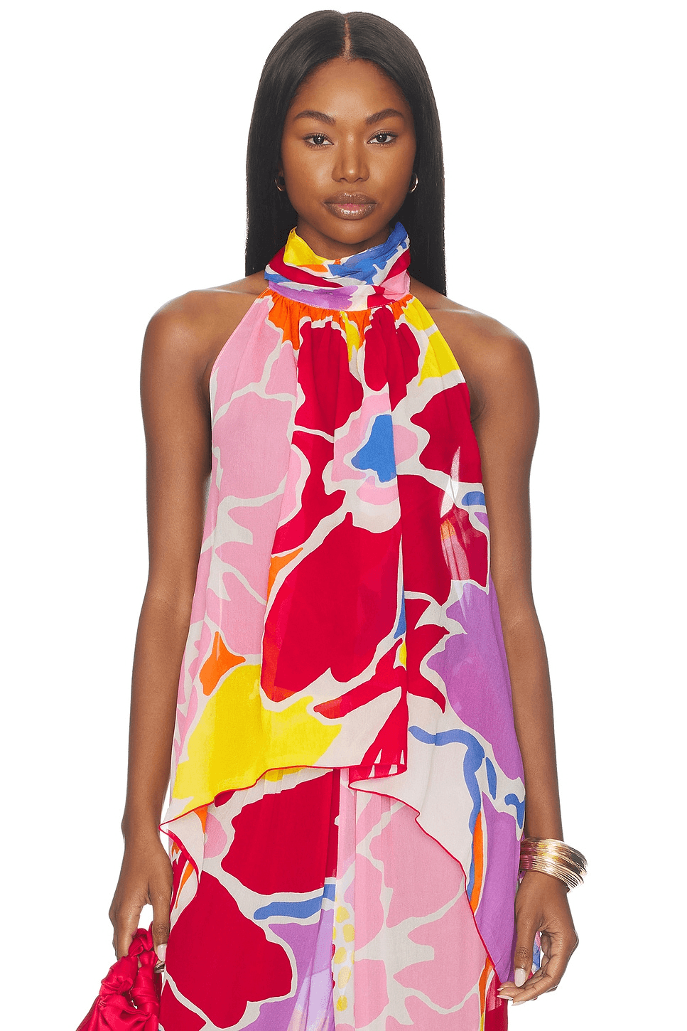 High Neck Flare Top - Image 1