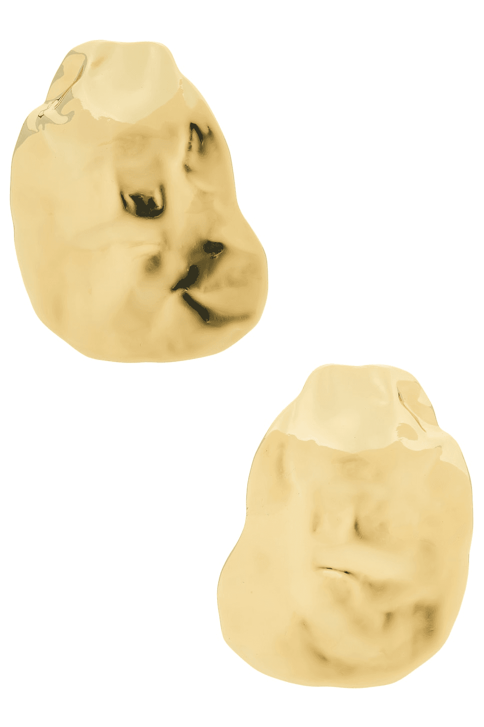 Hera Hammered Earrings - Image 1