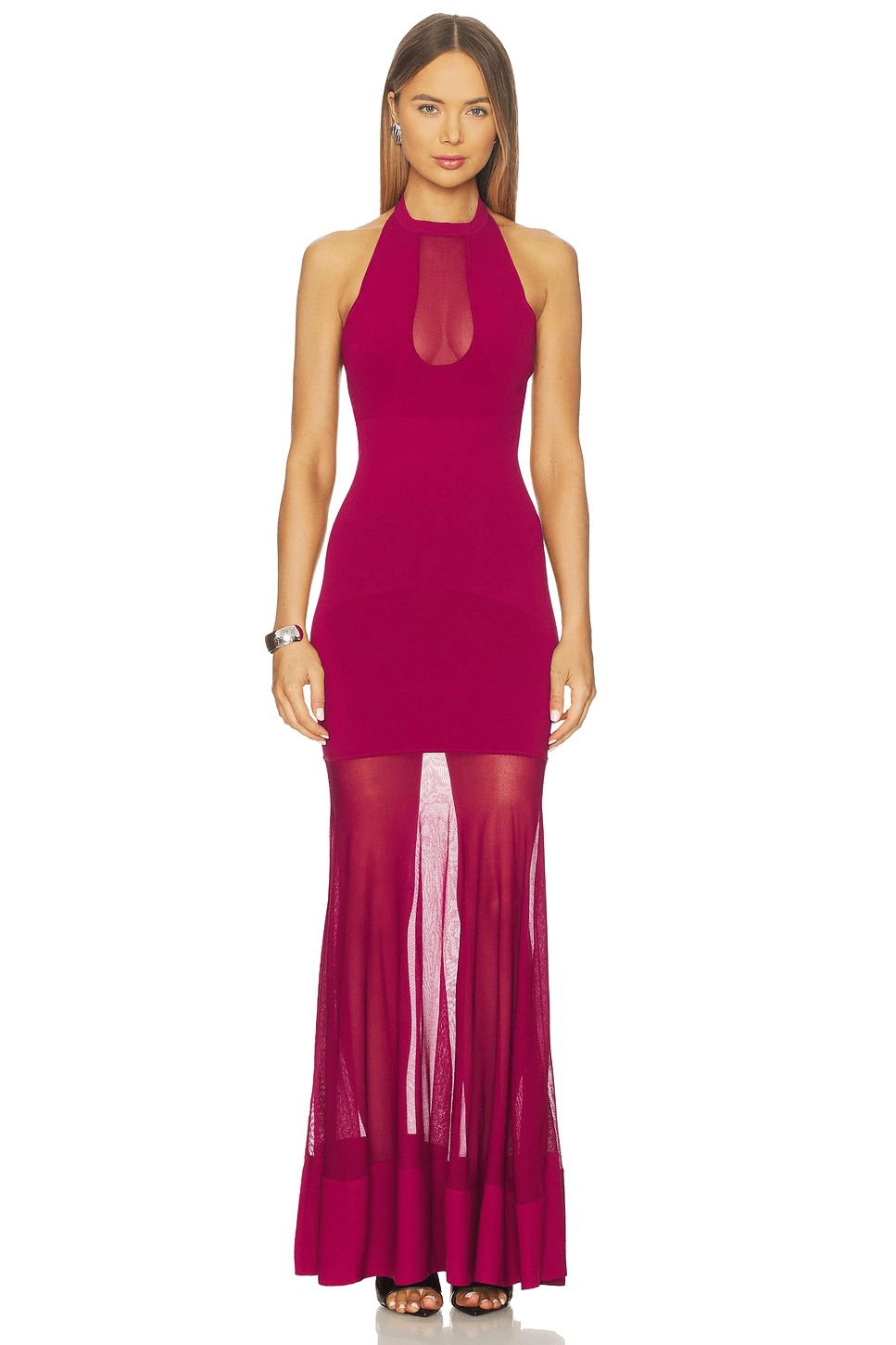 Charlene Halter Dress - Image 1