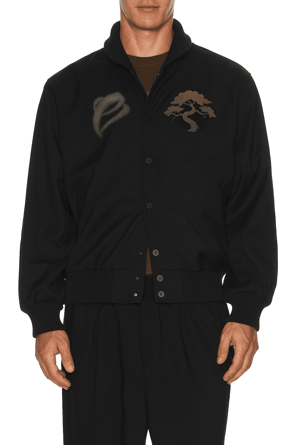 3D Print Bonsai Tree Fold Over Collar Bomber - Image 1