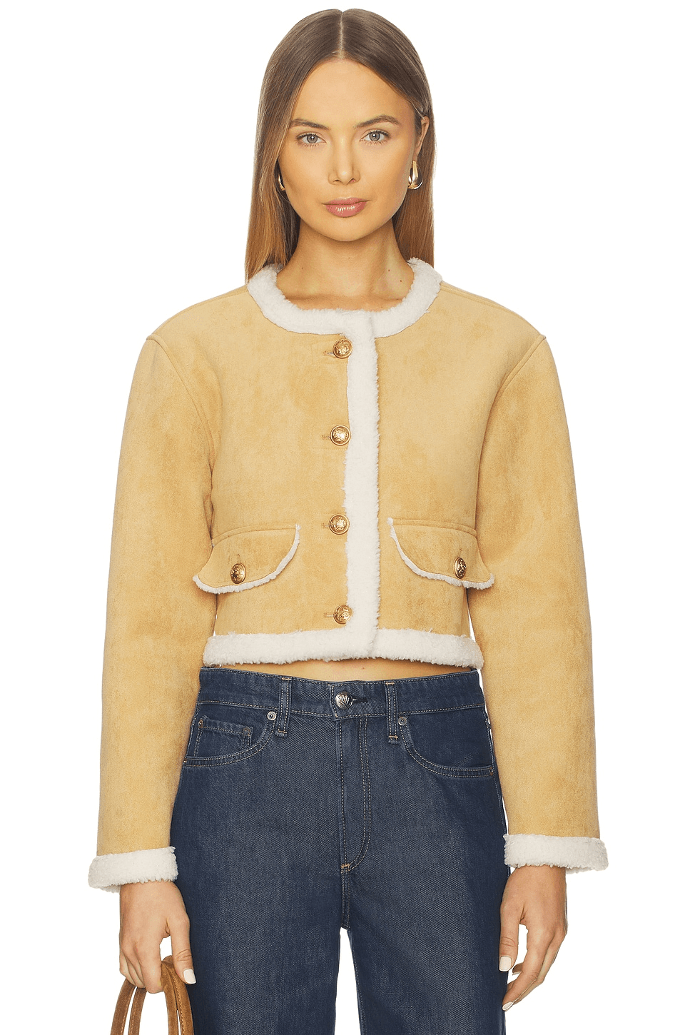 Cropped Jacket in Ahead Of The Curve - Image 1