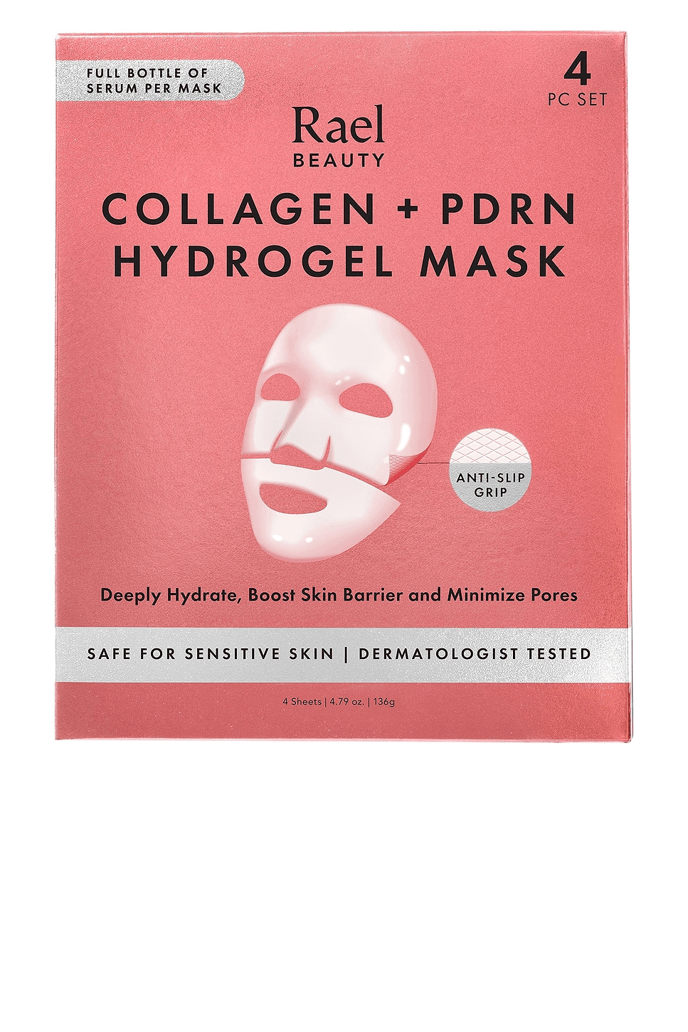Collagen PDRN Hydrogel Mask 4 Count - Image 1