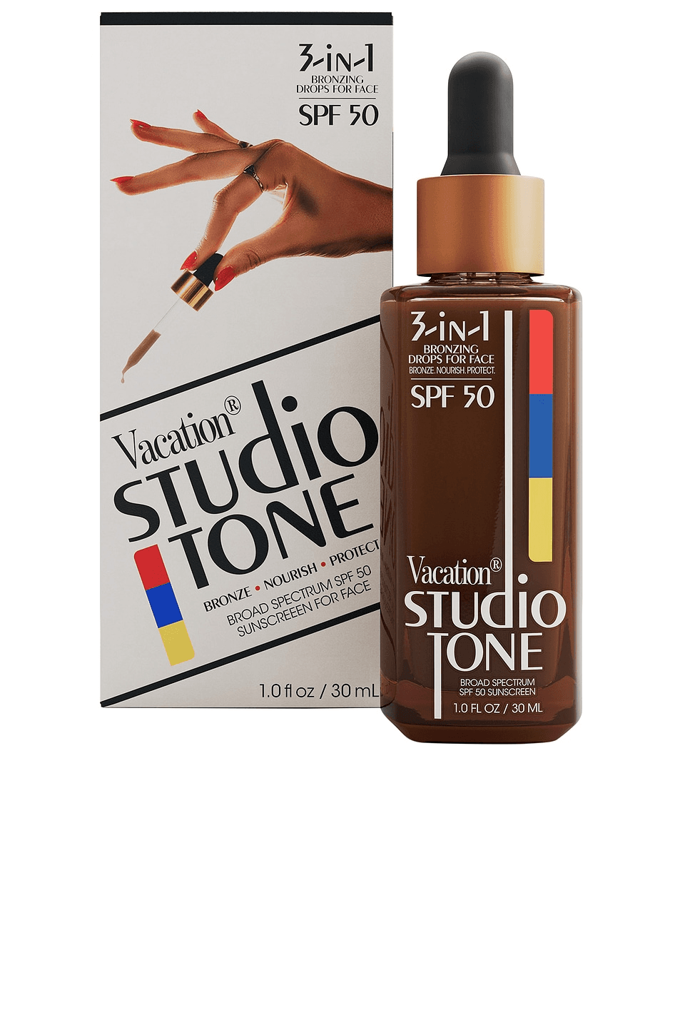 Studio Tone Spf 50 Bronzing Drops - Image 1