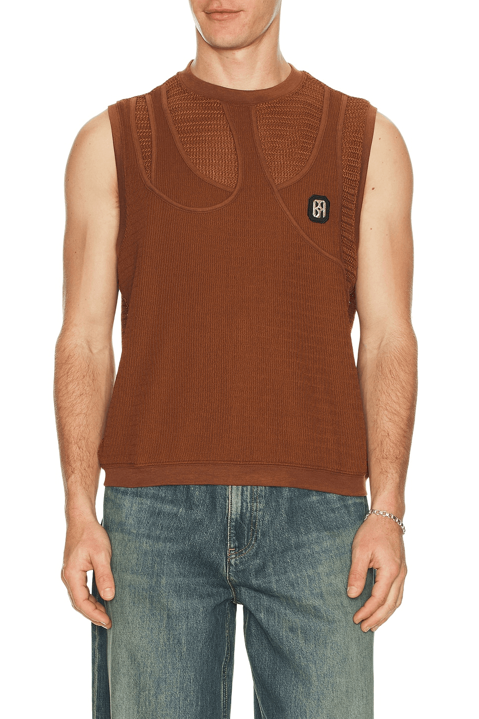 Fluid Layered Knit Tank - Image 1