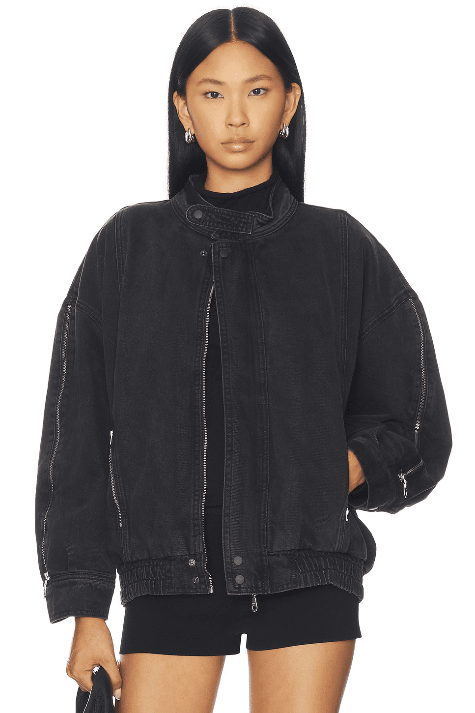 Oversized Juno Zip Jacket - Image 1