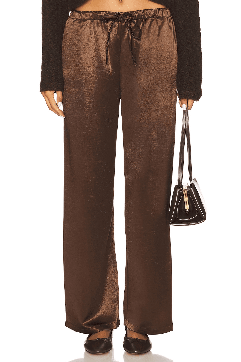 Shelby Satin Trousers - Image 1